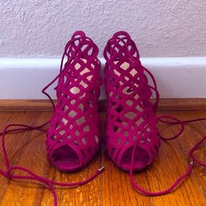 Alexandre Birman Suede Sandals 37